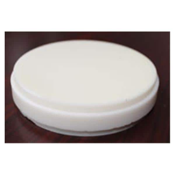 Wax Disc White 98.5x18mm Ea