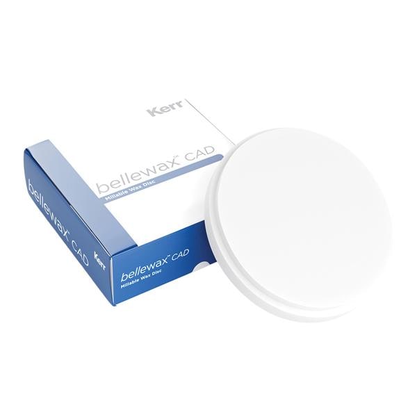 belleWax Wax Disc Esthetic White 98x12mm Ea