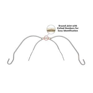 Facebow Extraoral #4 Medium 104 mm Ea