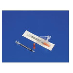 Monoject Insulin Syringe/Needle 29gx1/2" 0.5cc Conventional LDS 100x3/Ca