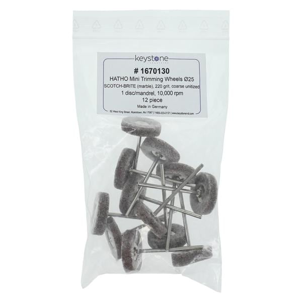 Scotch-Brite Miniature Polishing Brush Wheel Coarse 12/Pk product image