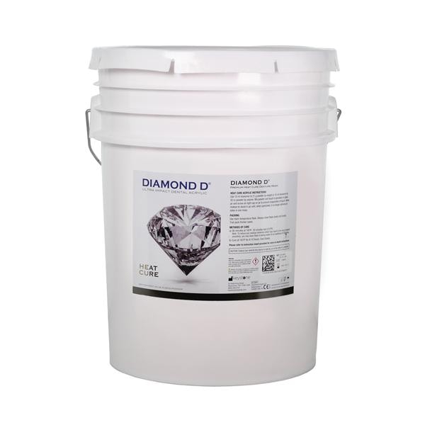 Diamond D Denture Resin Ultra Impact Acrylic Heat Cure Chroma Essence 25lb/Cn - Diamond D Denture Resin Ultra Impact Acrylic Heat Cure Chroma Essence 25lb/Cn - Image 1