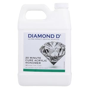 Diamond D Denture Resin Polymer Heat Cure 1Qt