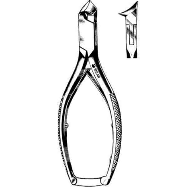 Nail Nipper 5-1/2" Stainless Steel Reusable Ea