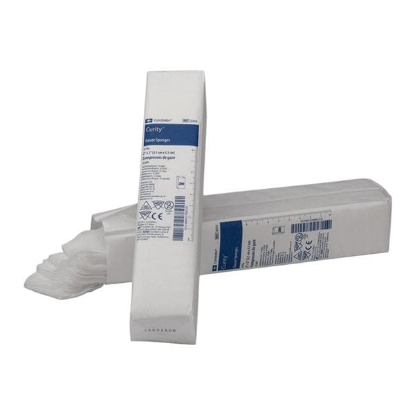 Curity 100% Cotton Gauze Sponge 3x4" 16 Ply Non-Sterile USP Type VII LF