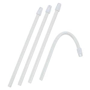 SafeBasics Saliva Ejectors White / White Tip 105/Bg