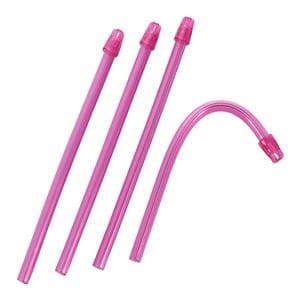 SafeBasics Saliva Ejectors Pink / Pink Tip 105/Bg, 10 BG/CA