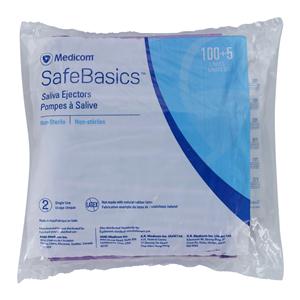 SafeBasics Saliva Ejectors Lavender Lavender Tip 105/Bg