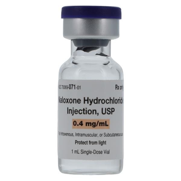 Naloxone HCl Injection 0.4mg/mL SDV 1mL/Vl