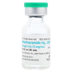 Metoclopramide HCl Injection 5mg/mL SDV 2mL Each