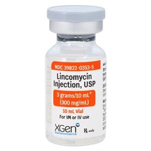 Lincomycin HCl Injection 300mg/mL Vial 10mL Each