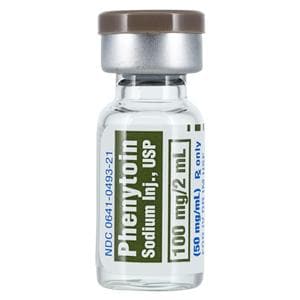 Phenytoin Sodium Injection 50mg/mL SDV 2mL Each