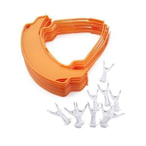 Visor Safety ClearLite Assorted Reusable 10/Pk