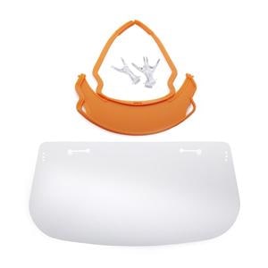 ClearLite Safety Visor Assorted Reusable w/ 15 Shlds/3 Vrs/3 Ns Clps 15/Pk