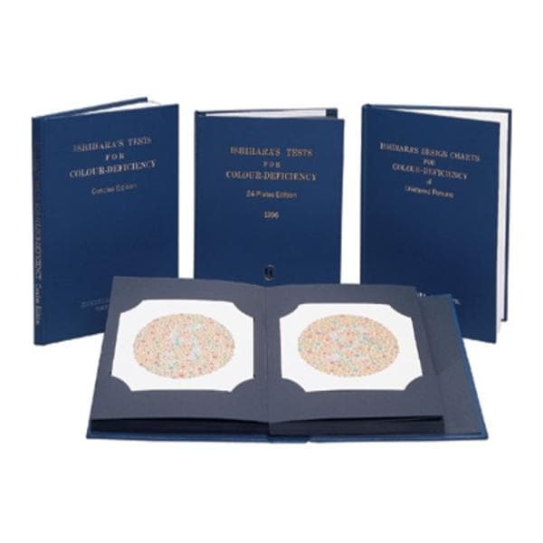 Color Chart/Book Vision Testing Ea