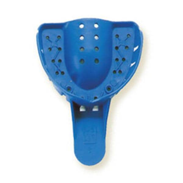 Tray-Aways Disposable Single Arch Impression Tray Perforated 3 Md Upper 12/Bg
