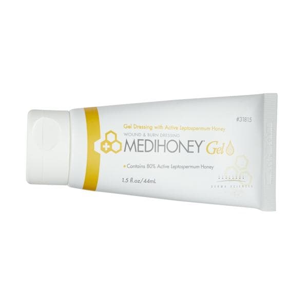 MediHoney HCS Active Leptospermum Honey Wound Gel 44mL Sterile Tb 1.5oz Yw 12/Ca
