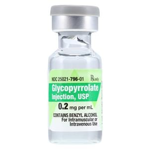 Glycopyrrolate Injection 0.2mg/mL SDV 1mL Each