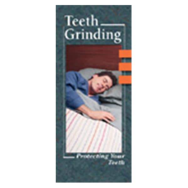 Brochure Teeth Grinding 6 Panels English 50/Pk