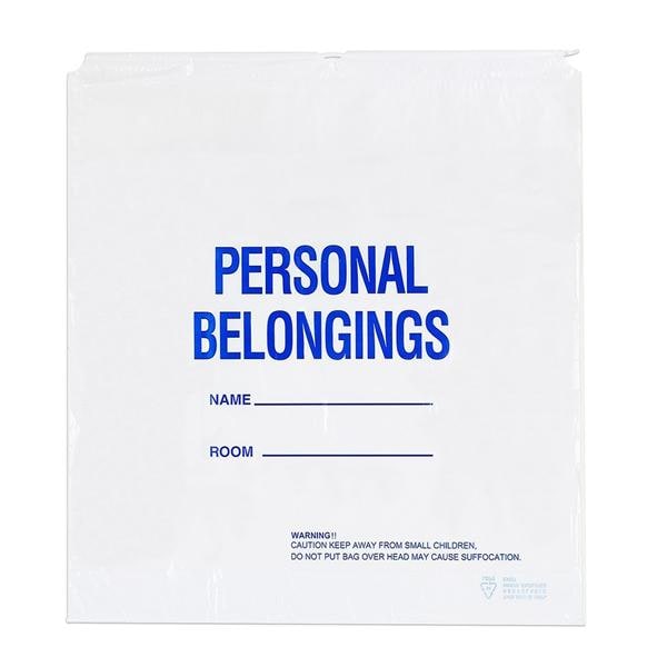 Patient Bag White/Blue 20x20x4"