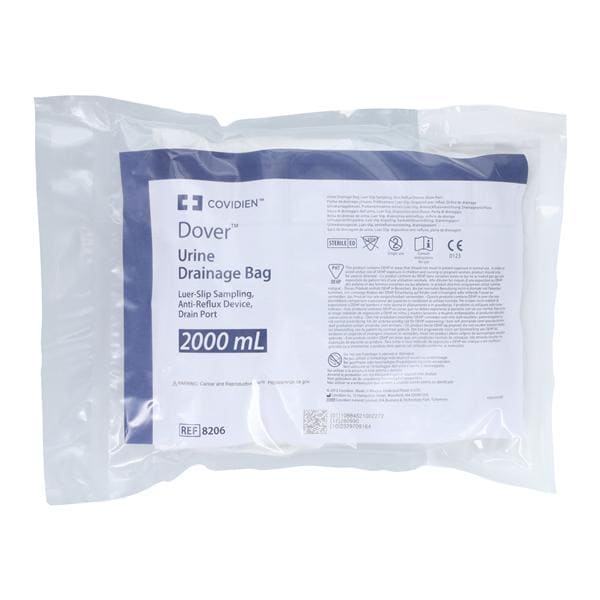Urinary Drainage Bag 2000cc Disposable Anti-Reflux Chamber