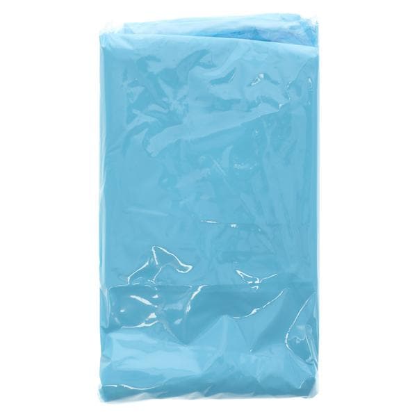 Protective Gown 46 in x 36.5 in Blue Universal Polyethylene Disposable 75/CA