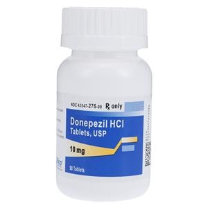Donepezil HCl Tablets 10mg Bottle 90/Bottle