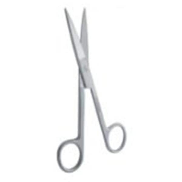 Operating Scissors Straight 5-1/2" Stainless Steel Disposable 12/Pk