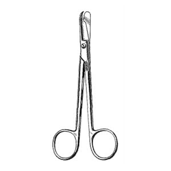 Littauer Stitch Scissors Straight 5-1/2" Stainless Steel Disposable 12/Pk