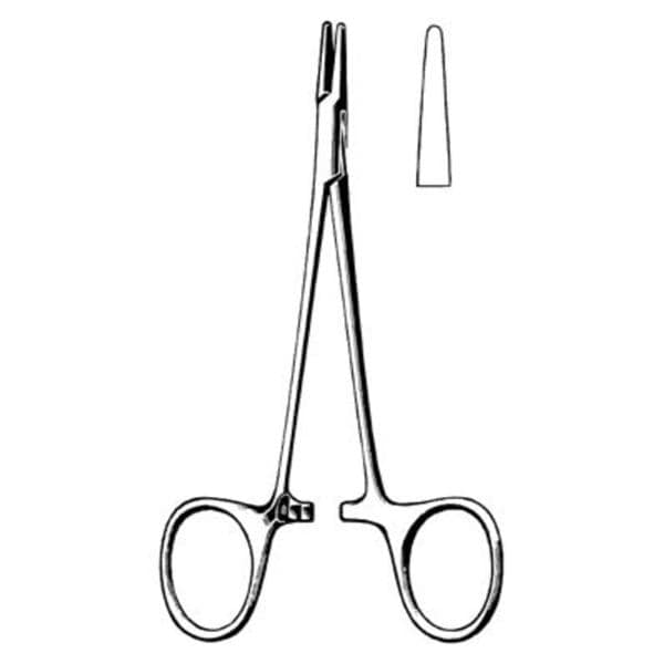 Surgi-OR Webster Needle Holder Smooth 5-1/4" Stainless Steel Ea