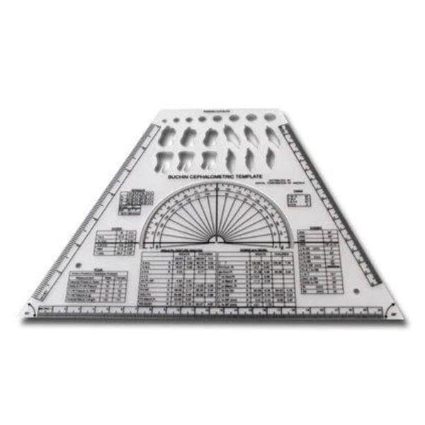 Tracing-Protractor Template Black & White Ea