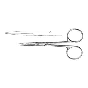 Iris Scissors Straight 4" Stainless Steel Ea