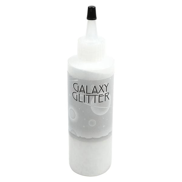 Galaxy Glitter Orthodontic Resin Polymer Solar Silver 4oz/Bt