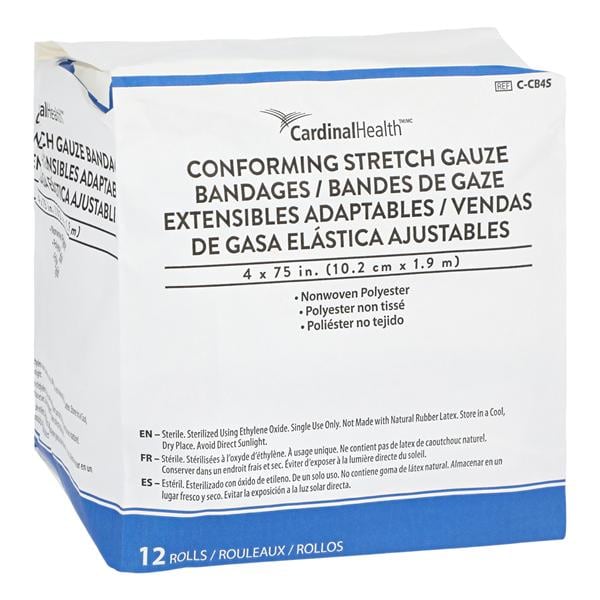 Conforming Bandage Rayon Polyester Blend 4x75" Sterile 96/Ca