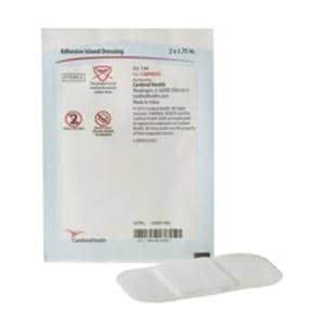 Fabric Island Dressing 2x4" Sterile Square Adhesive Non-Adherent LF