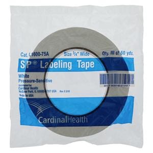 S/P Labeling Tape White 3/4"x60yd 1/Rl