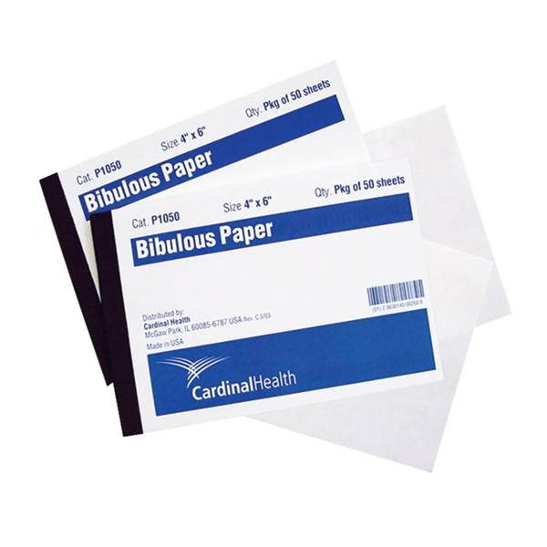 S/P Bibulous Paper Absorbent White 4x6" 12/Pk