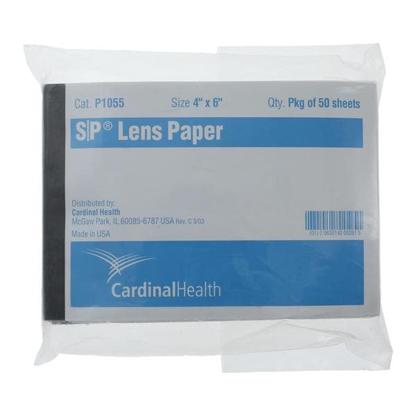 S/P Lens Paper 4x6" 50 Sheets Microscope 12/Pk