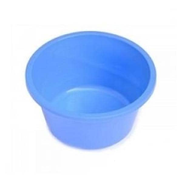 Sponge Bowl Round Plastic Blue 32oz