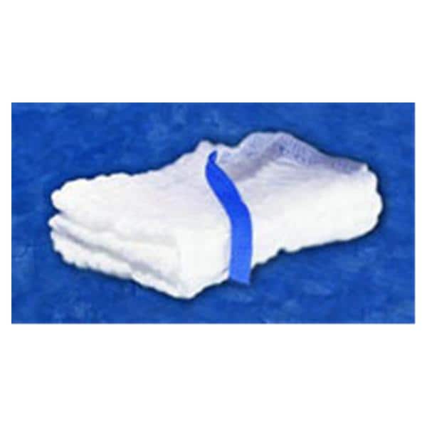 Sponge Laparotomy LF Sterile 1% Cotton 4x18" X-Ray Detectable Unwashed 40Pk/Ca