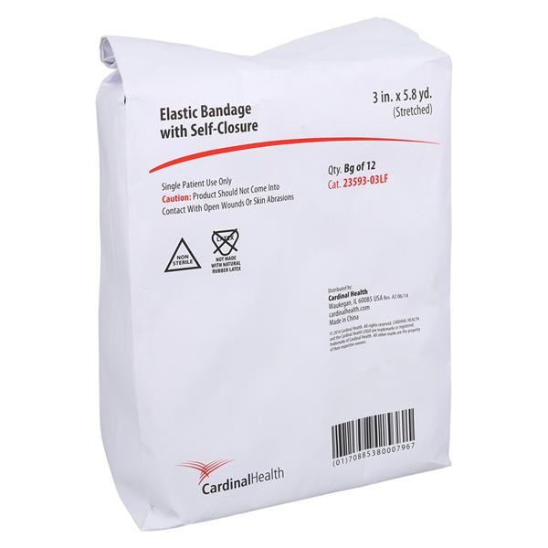 Elite Stretch Bandage Elastic 3"x5.8yd Beige/Honey Stripe Non-Sterile 12/Pk, 6 PK/CA