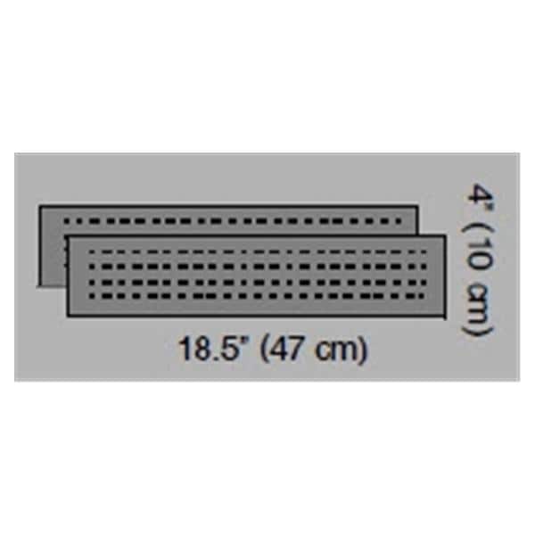 Tape Surgical Convertors Tiburon 4x18-1/2" 160/Ca