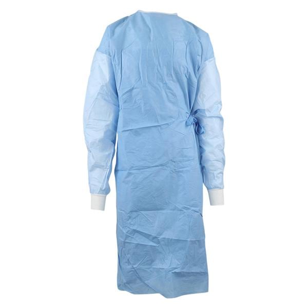SmartSleeve Surgical Gown AAMI Level 4 Reinforced Poly Large Blue 20/Ca