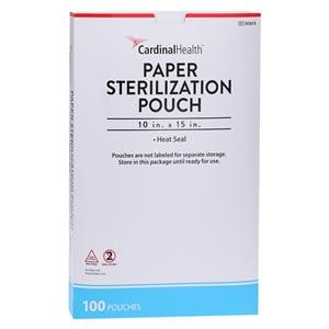 Sterilization Pouch Heat Seal 10 in x 15 in 100/Pk