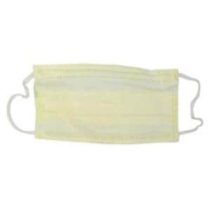 Secure-Gard Isolation Mask ASTM Level 1 Yellow 50/Bx, 10 BX/CA