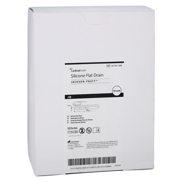 Jackson-Pratt Silicone Wound Drain Flat Tip 3/4 Perforated, 8 BX/CA