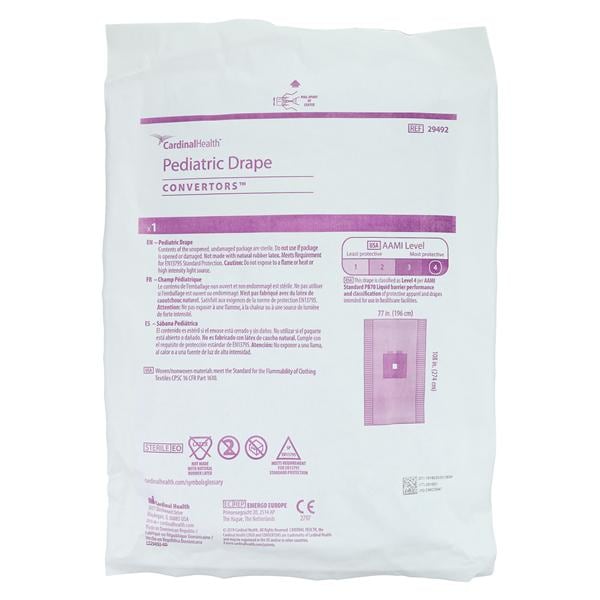 Convertors Tiburon 77x108" Sterile Surgical Drape 6x6" Fenestrated