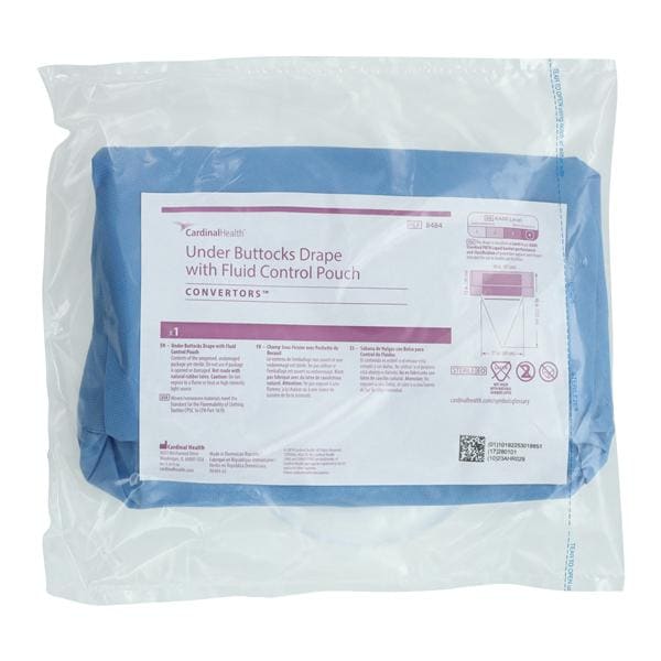 Convertors 38x48" Sterile Surgical Drape Non-Fenestrated