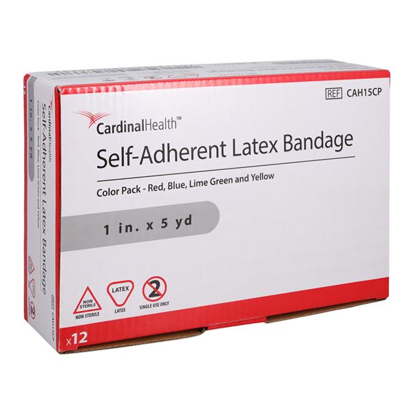 Bandage Elastic 1"x5yd Colorpack Non-Sterile 12/Bx, 6 BX/CA