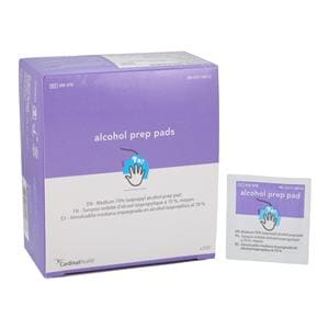 Pad Prep Pad 70% Isopropyl Alcohol Medium 6.5x3cm, 20 BX/CA